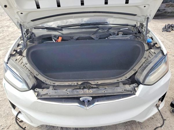 2017 TESLA MODEL X — Engine bay