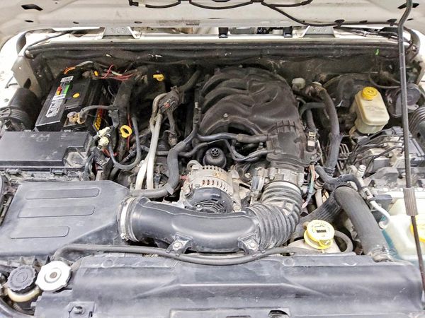 2014 JEEP WRANGLER Sport — Engine bay