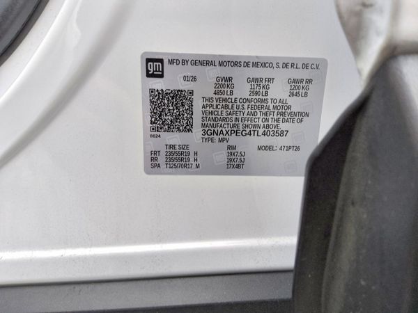 2026 CHEVROLET EQUINOX 2LT — VINS