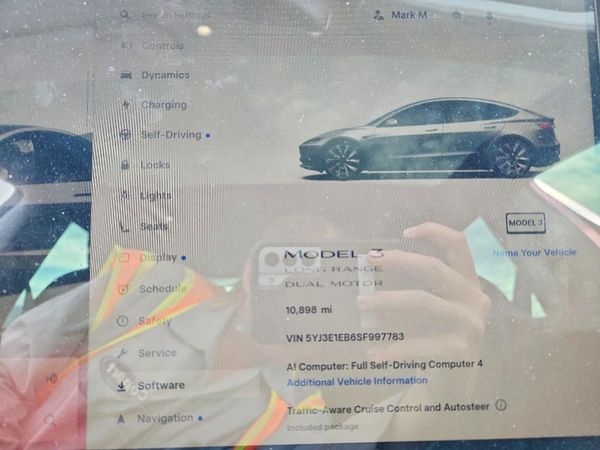 2025 TESLA MODEL 3 — ODOM