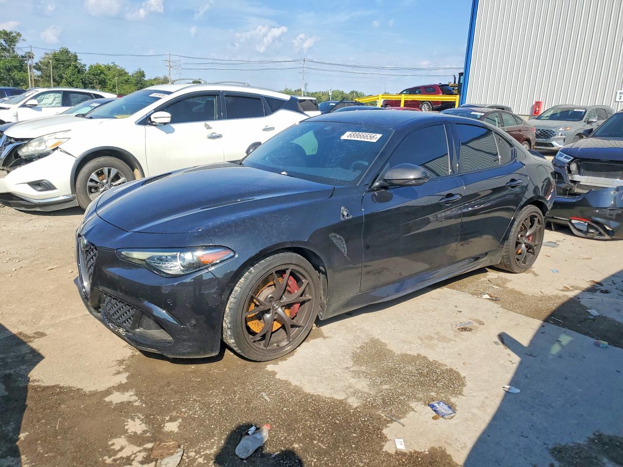2020 ALFA ROMEO GIULIA QUADRIFOGLIO RWD — Front 3/4