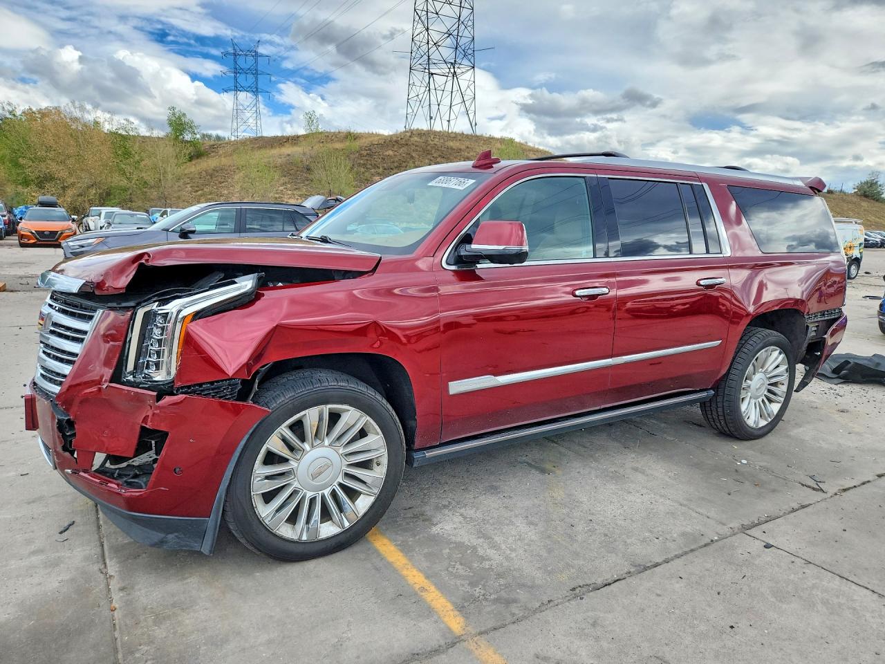 2017 CADILLAC ESCALADE — Front 3/4