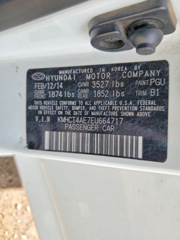 2014 HYUNDAI ACCENT 5DR GS / 4DR GLS