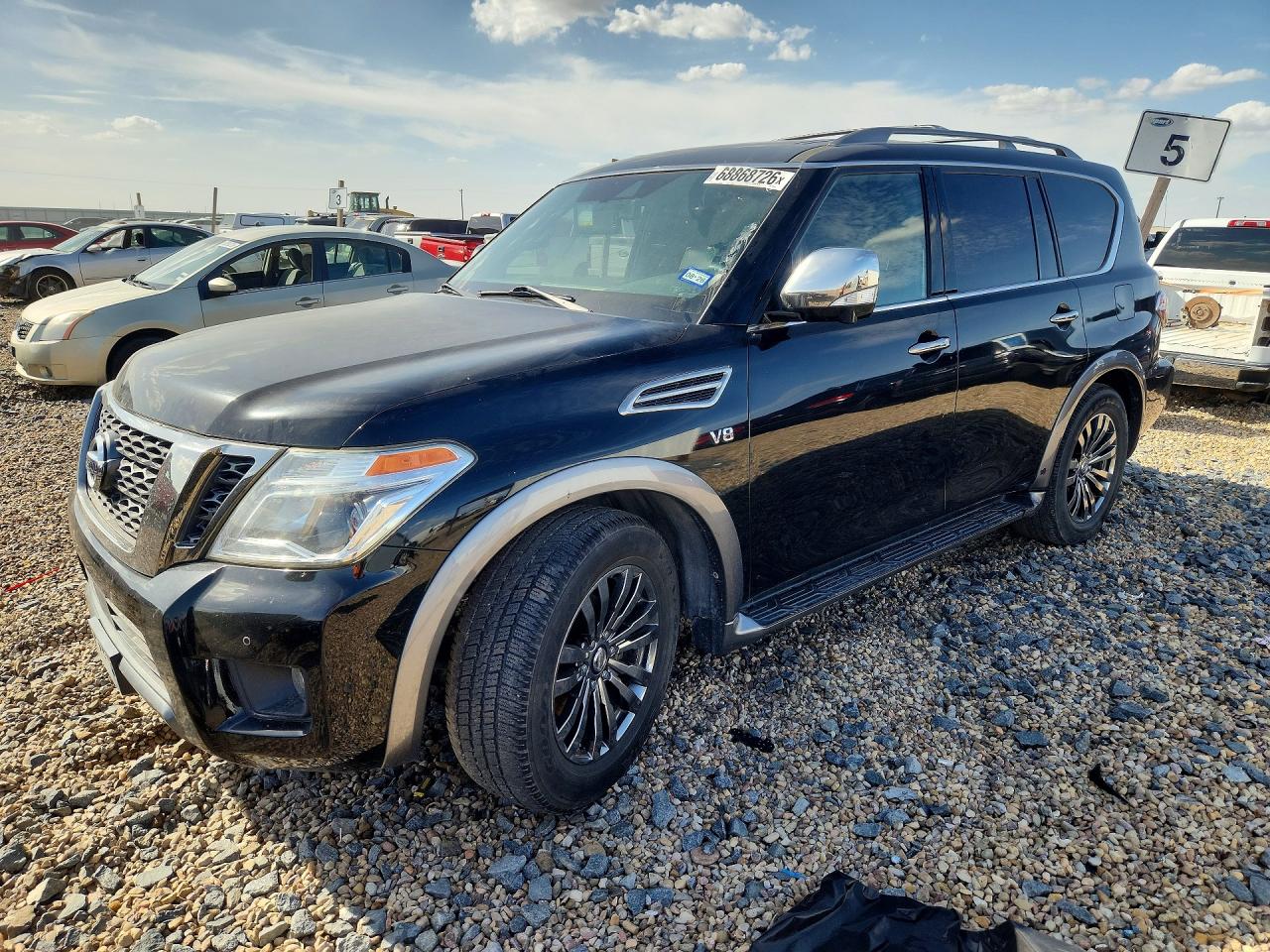 2018 NISSAN ARMADA — Front 3/4