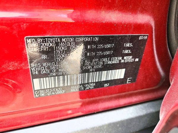 2019 TOYOTA RAV4