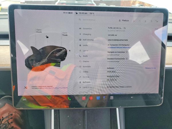 2018 TESLA MODEL 3 — ODOM
