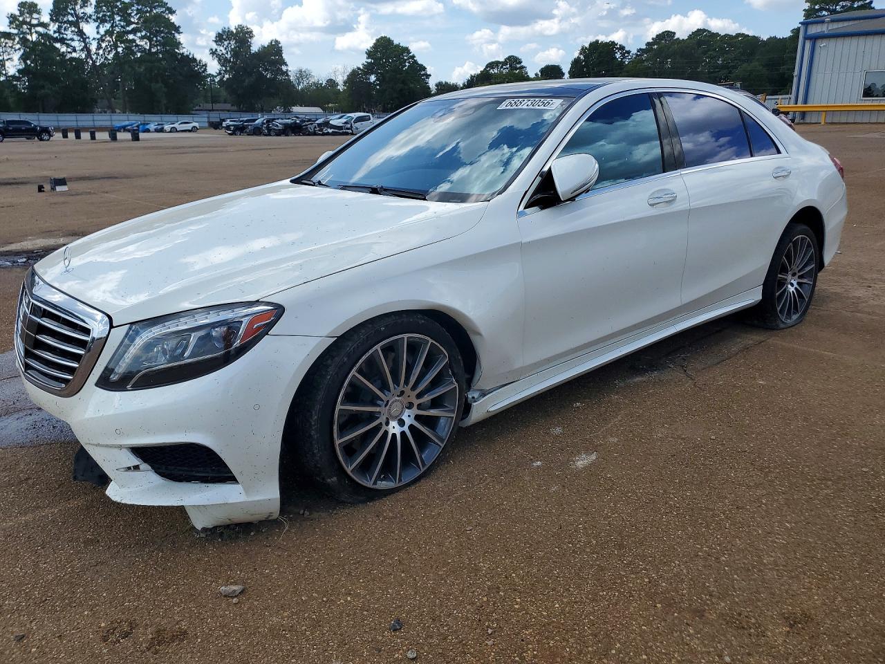 2015 MERCEDES-BENZ S-CLASS S550 — Front 3/4