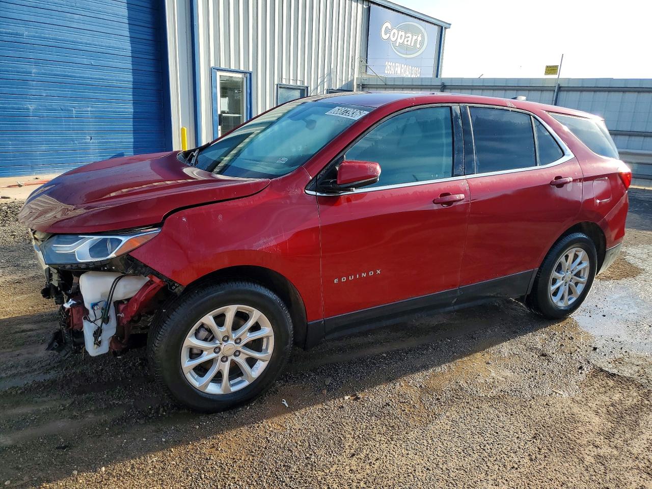 2019 CHEVROLET EQUINOX LT (1LT) — Front 3/4