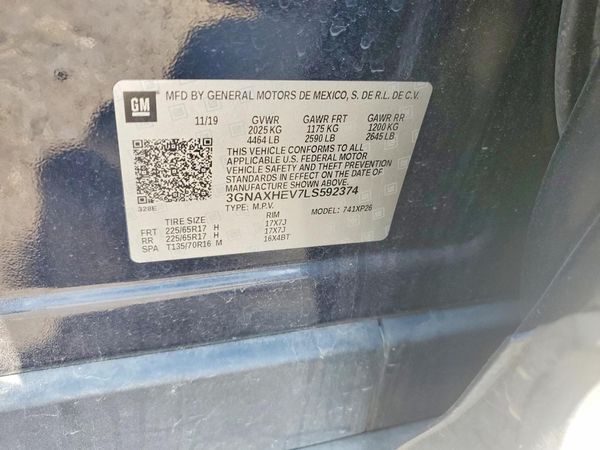 2020 CHEVROLET EQUINOX LS