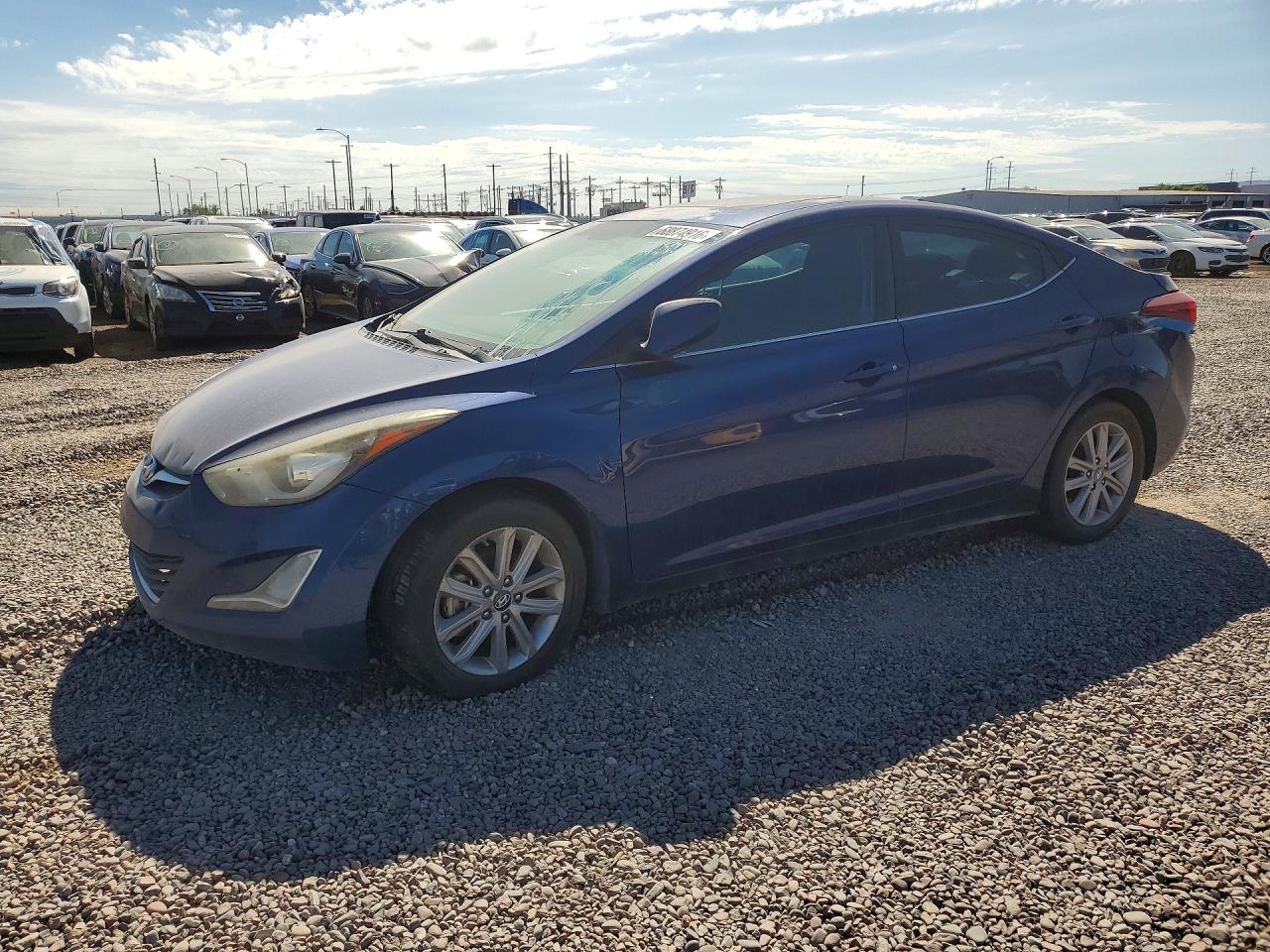 2015 HYUNDAI ELANTRA GLS(Middle) — Front 3/4