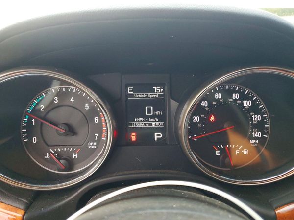 2012 JEEP CHEROKEE Overland — ODOM