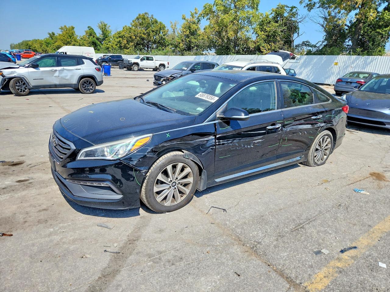 2017 HYUNDAI SONATA — Front 3/4
