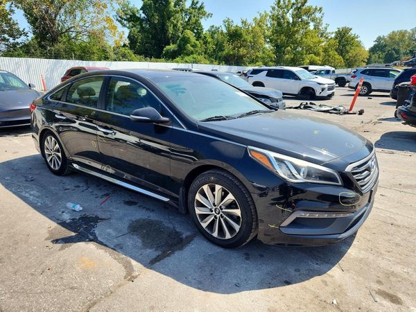 2017 HYUNDAI SONATA — Passenger 3/4