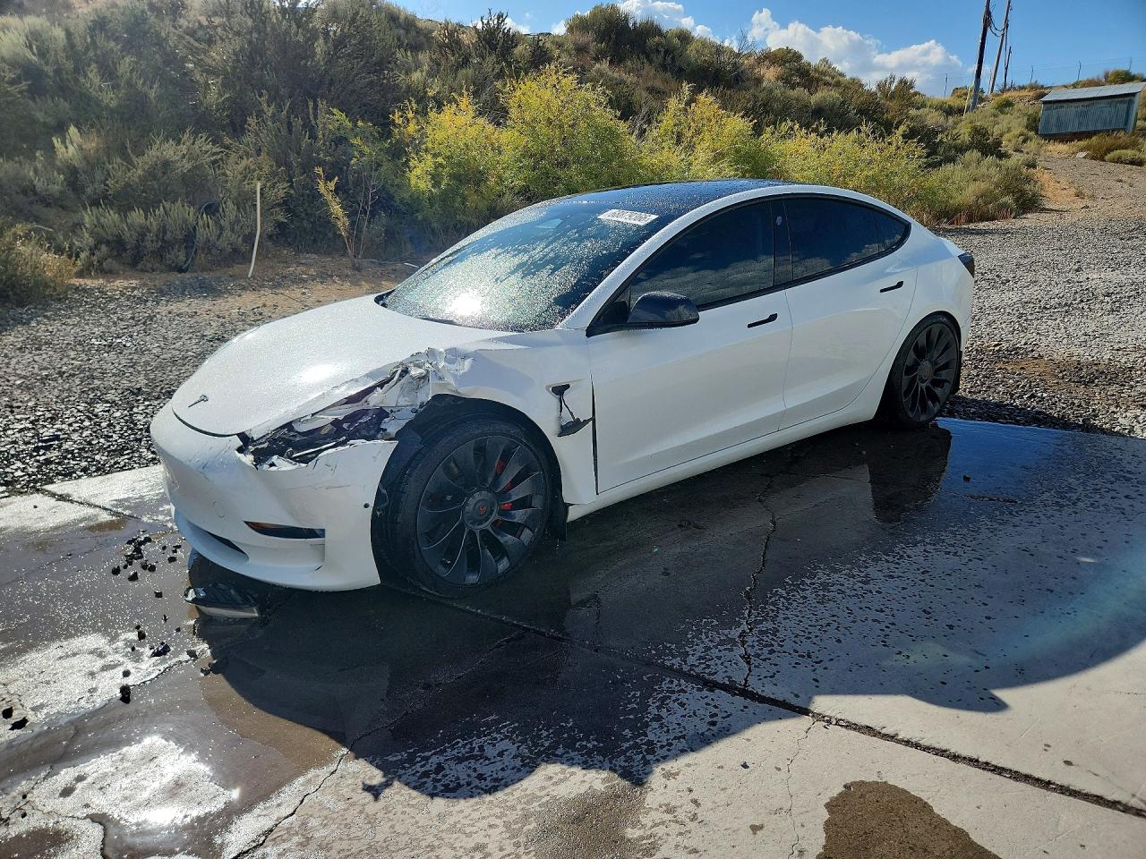 2022 TESLA MODEL 3 — Front 3/4