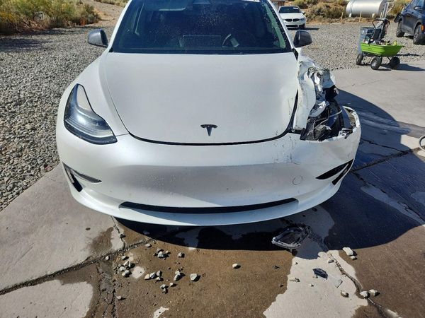 2022 TESLA MODEL 3 — Engine bay