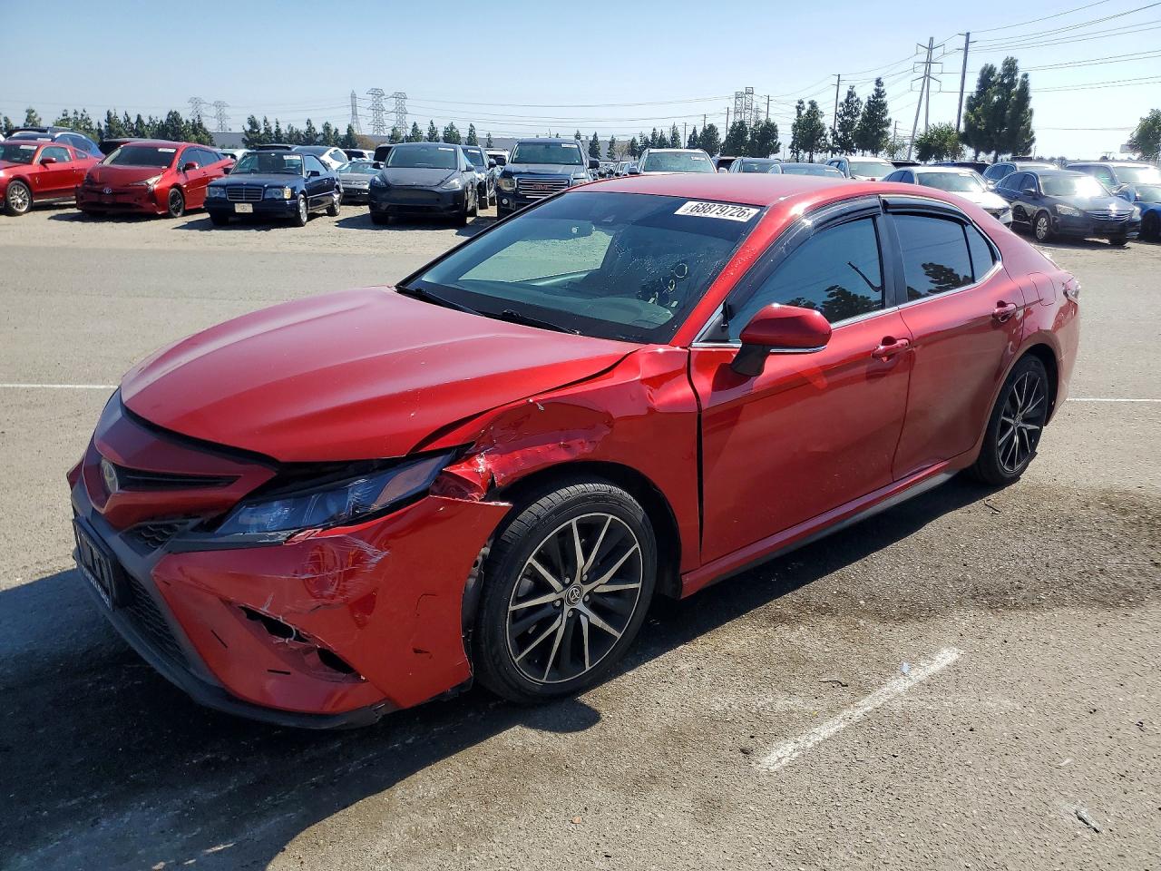 2022 TOYOTA CAMRY SOLA SE — Front 3/4