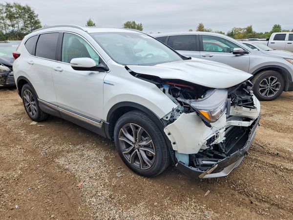 2021 HONDA CR-V HYBRID TOURING — Passenger 3/4