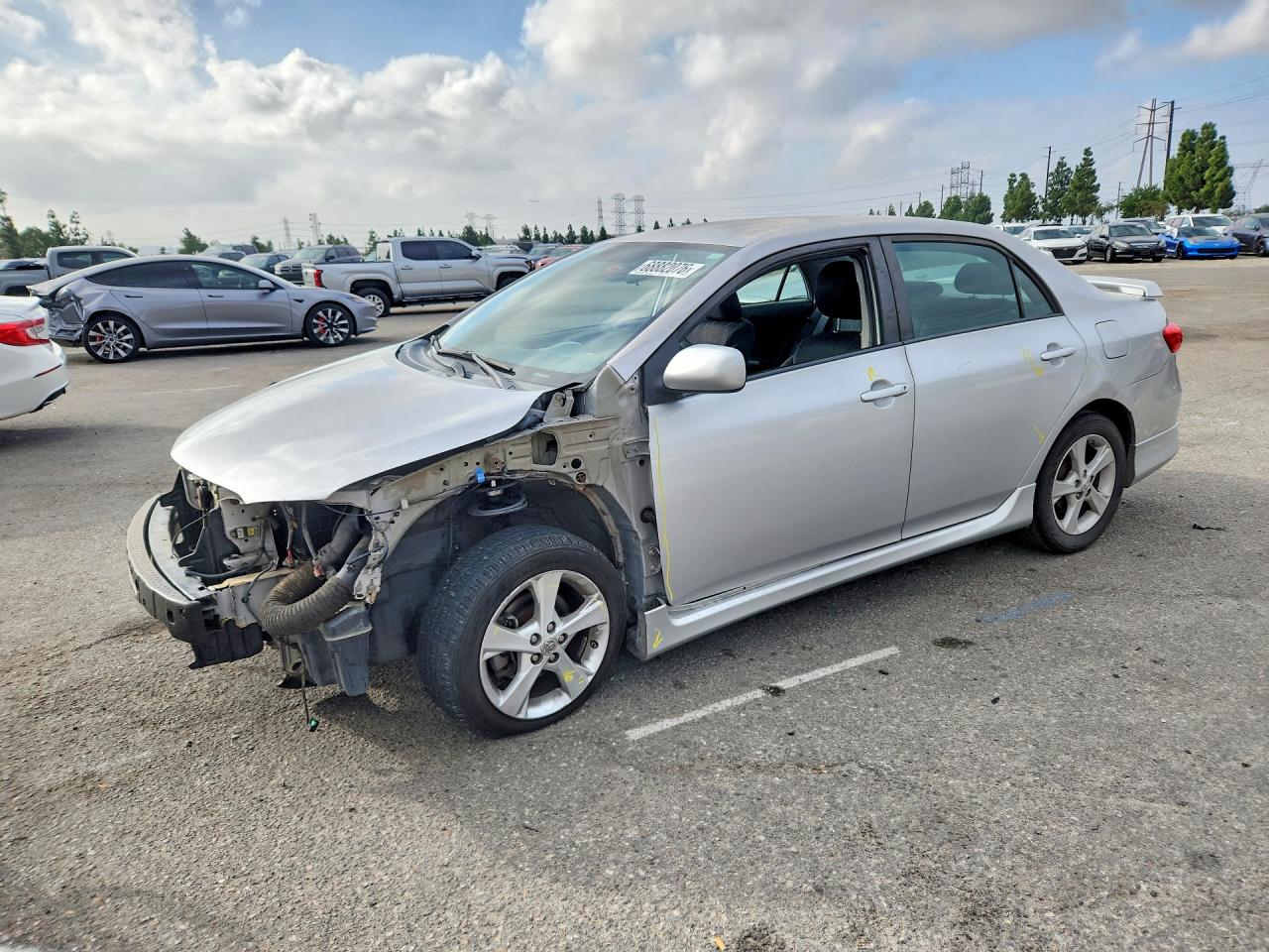 2012 TOYOTA COROLLA — Front 3/4