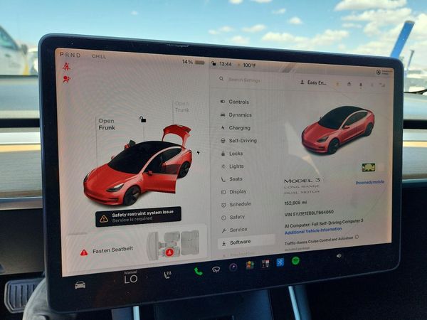 2020 TESLA MODEL 3 — ODOM