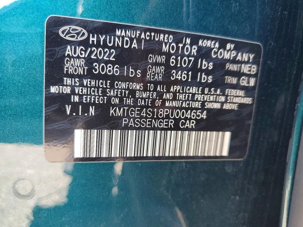 2023 GENESIS ELECTRIFIED G80 Standard