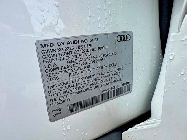 2023 AUDI Q3 S Line quattro Premium