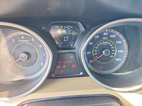 2012 HYUNDAI ELANTRA — ODOM