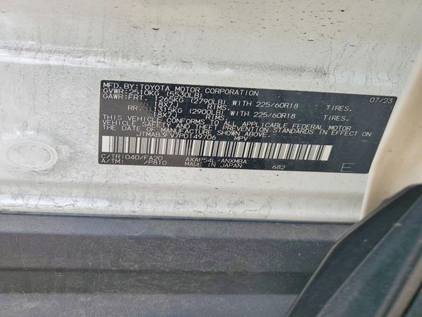 2023 TOYOTA RAV4 SE — VINS
