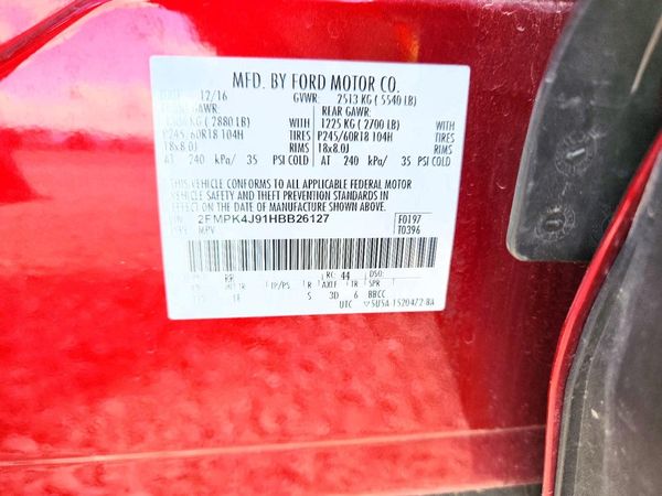 2017 FORD EDGE SEL