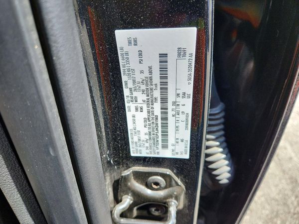 2018 FORD F150 — VINS