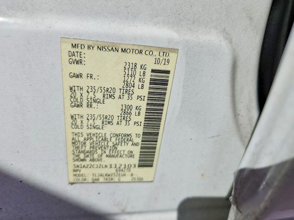 2020 NISSAN MURANO