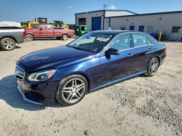 2015 MERCEDES-BENZ E — Front 3/4