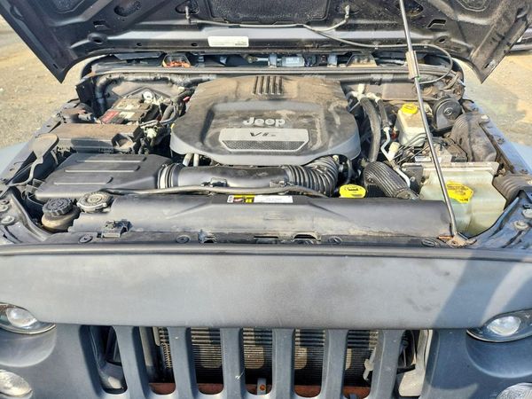 2015 JEEP WRANGLER Sport — Engine bay