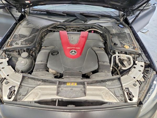 2018 MERCEDES-BENZ C AMG C43 — Engine bay