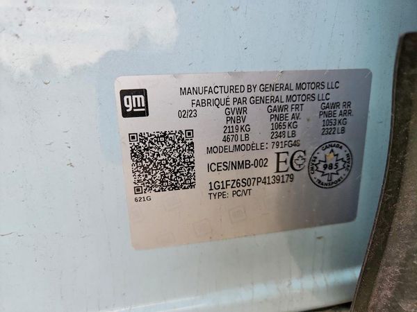 2023 CHEVROLET BOLT EUV Premier — VINS