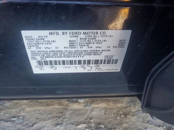 2019 FORD EDGE SE