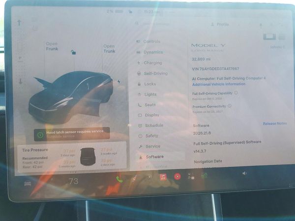 2026 TESLA MODEL Y — ODOM