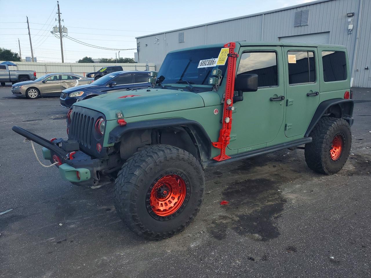 2014 JEEP WRANGLER Rubicon — Front 3/4