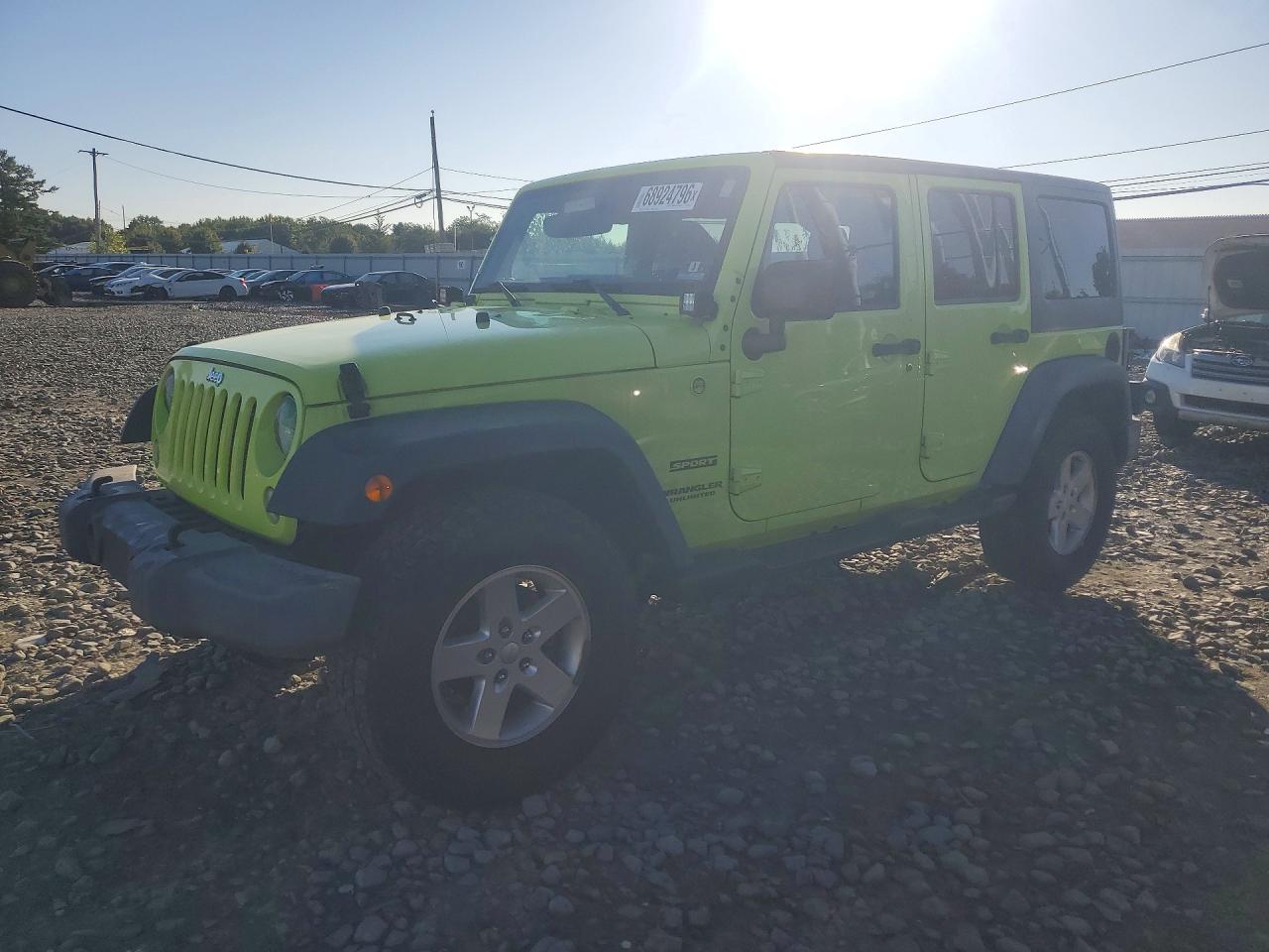 2016 JEEP WRANGLER UNLIMITED SPORT 4X4
