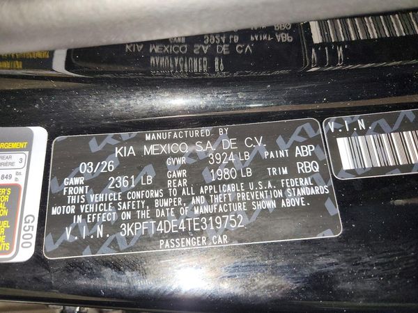 2026 KIA K4 LX, LXS