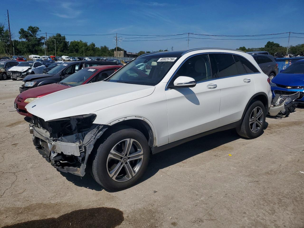 2019 MERCEDES-BENZ GLC-CLASS GLC 300-4M — Front 3/4