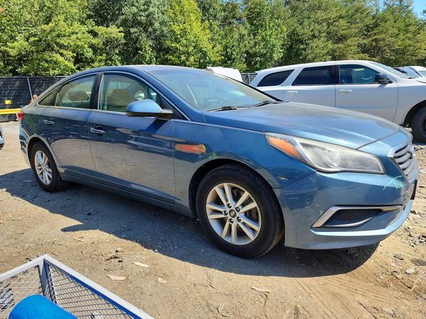 2017 HYUNDAI SONATA SE, Eco — Passenger 3/4