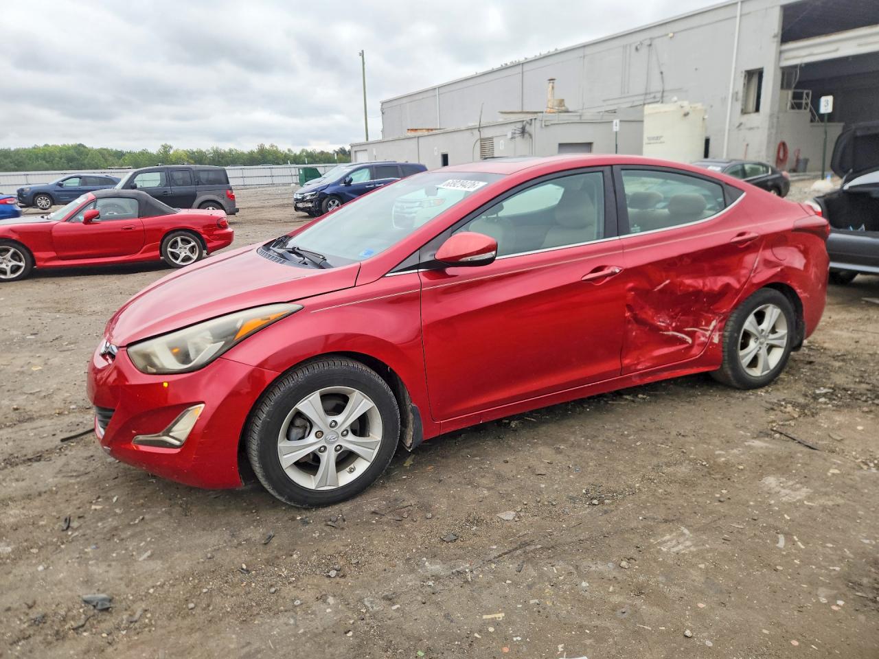 2016 HYUNDAI ELANTRA — Front 3/4