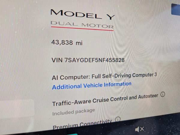 2022 TESLA MODEL Y