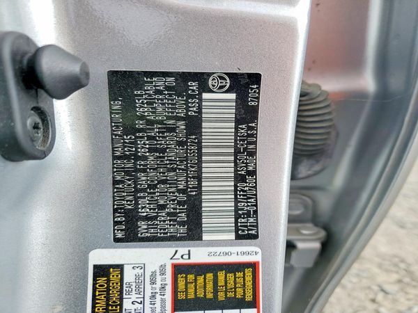 2016 TOYOTA CAMRY