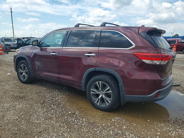 2017 TOYOTA HIGHLANDER LE/LE Plus — DSRA