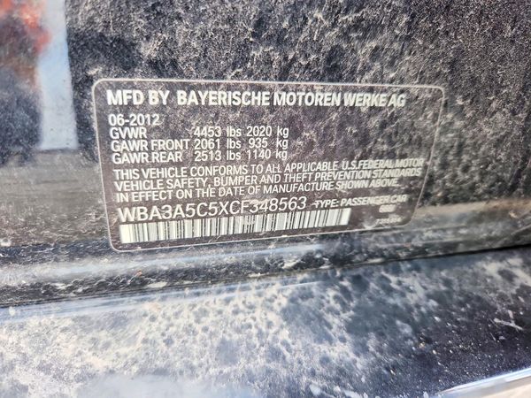 2012 BMW 328