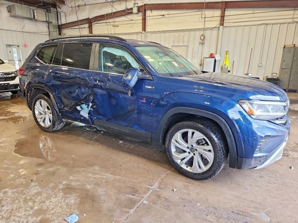 2021 VOLKSWAGEN ATLAS — Passenger 3/4