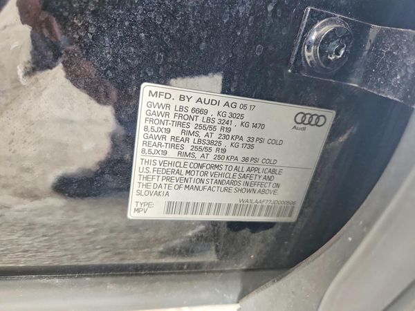 2018 AUDI Q7 quattro Premium Plus