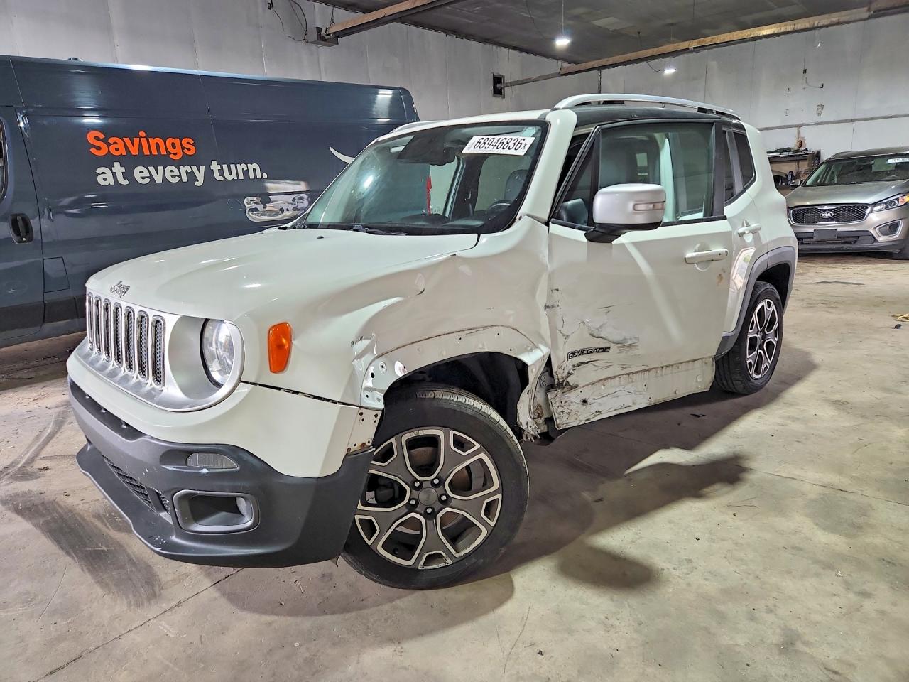 2017 JEEP RENEGADE Limited — Front 3/4