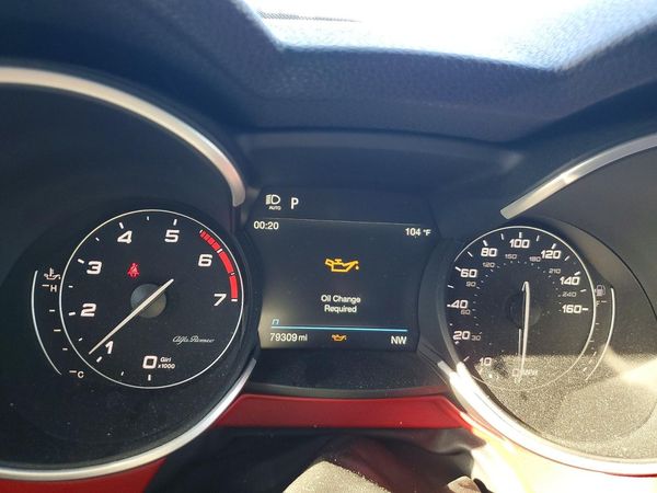 2020 ALFA ROMEO STELVIO RWD — ODOM